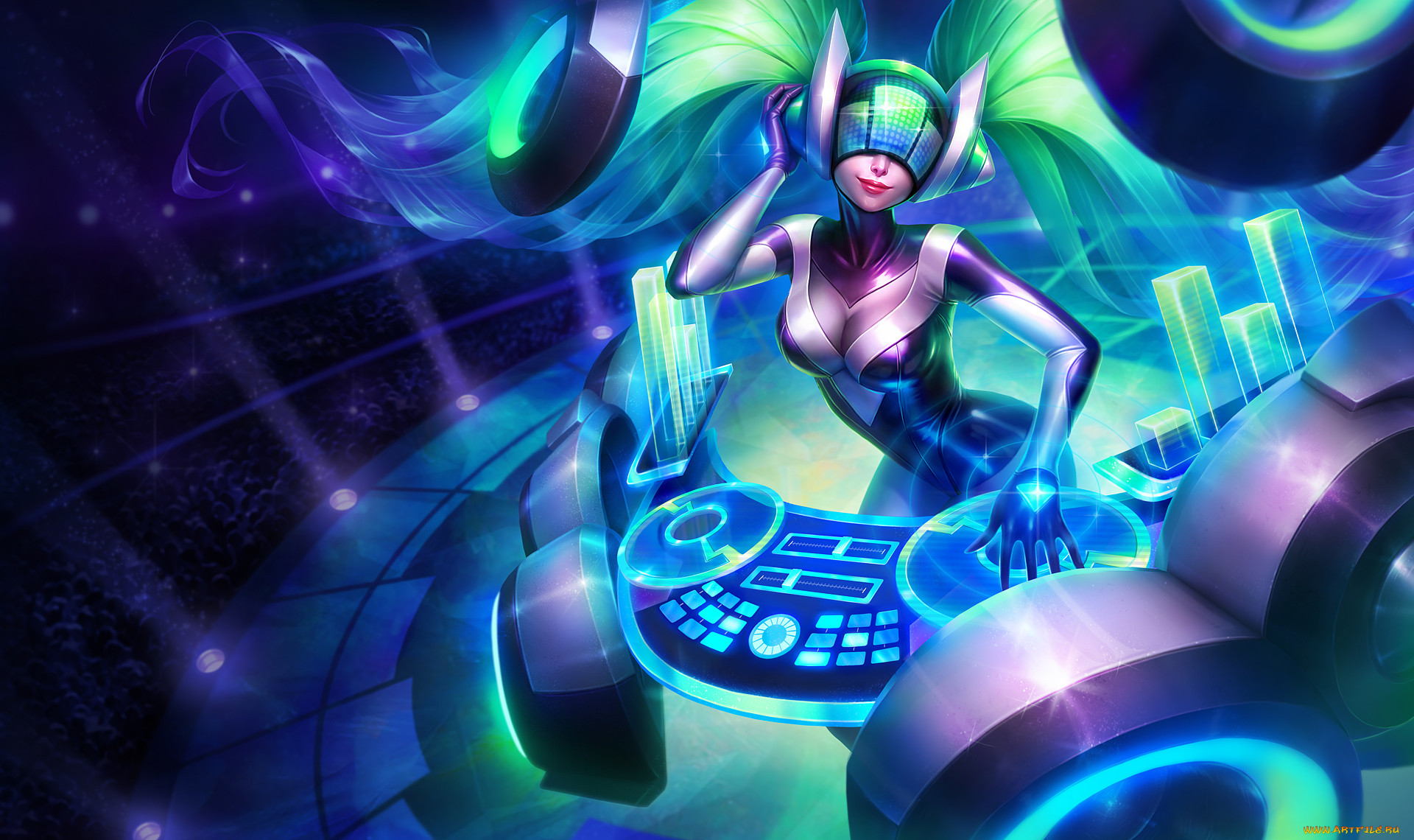  , league of legends, dj, sona, splash, kinetic, league, of, legends